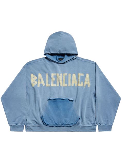 balenciaga pullover|farfetch balenciaga hoodie.